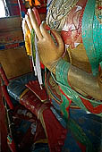 Ladakh - Tikse gompa, Maitreya Buddha